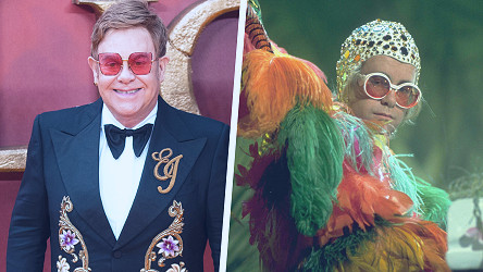 Elton John opens up about his most famous outfits